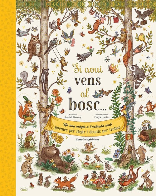 SI AVUI VENS AL BOSC...UN ANY MÀGIC A L'ARBREDA AMB POEMES PER LLEGIR I DETALLS PER TROBAR 1