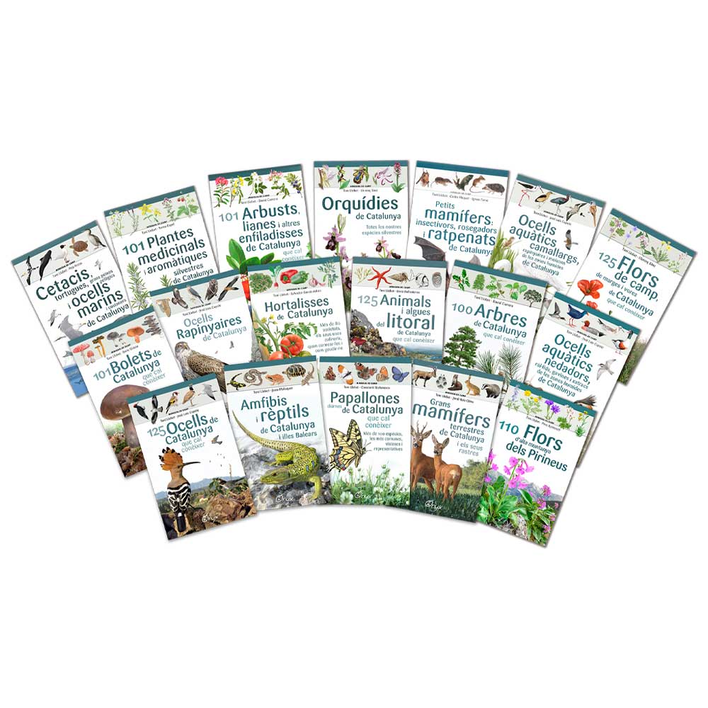 COL·LECCIÓ DE MINIGUIES DE CAMP PELS AMANTS DE LA FLORA, LA FAUNA I LA NATURA DE CATALUNYA 1