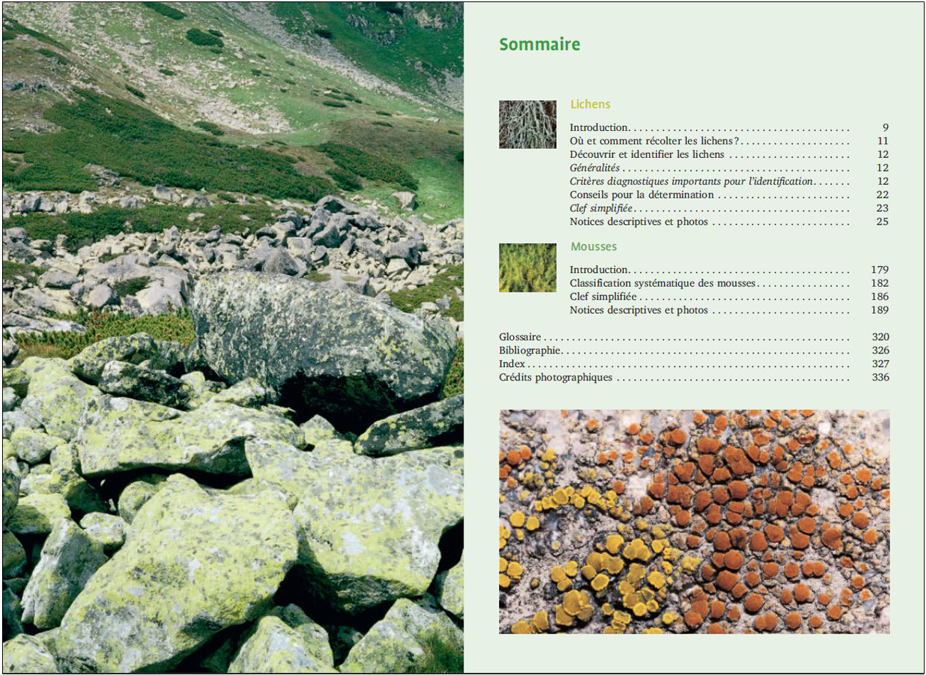 MOUSSES ET LICHENS. 290 ESPECES FACILES A IDENTIFIER 2