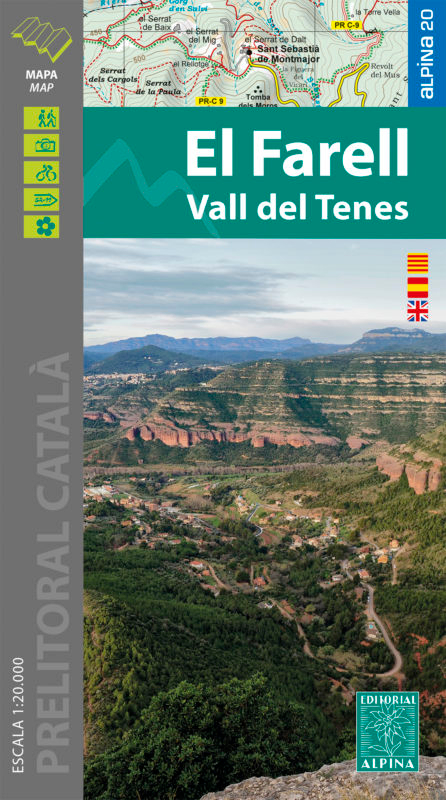 MAPA ALPINA 1:20.000. EL FARELL. VALL DEL TENES 1