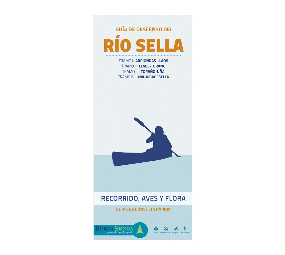 GUÍA DE DESCENSO DEL RÍO SELLA. RECORRIDO, AVES Y FLORA. GUÍAS DE CONSULTA RÁPIDA 1