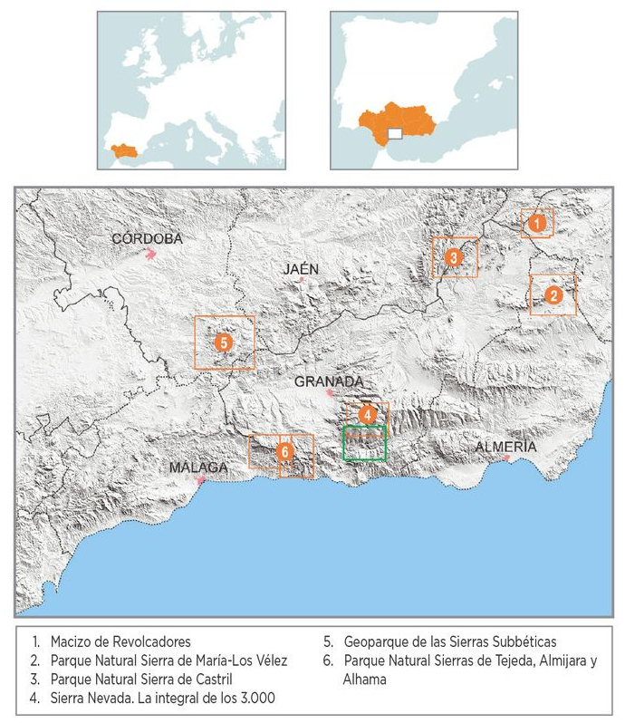 MAPA PIOLET 1:25.000. LA ALPUJARRA. VALLES DE LANJARÓN, POQUEIRA, TREVÉLEZ Y TAHA DE PITRES 2