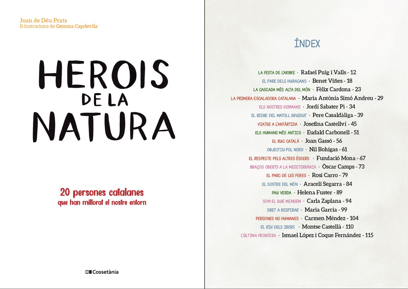 HEROIS DE LA NATURA. 20 PERSONES CATALANES QUE HAN MILLORAT EL NOSTRE ENTORN 2