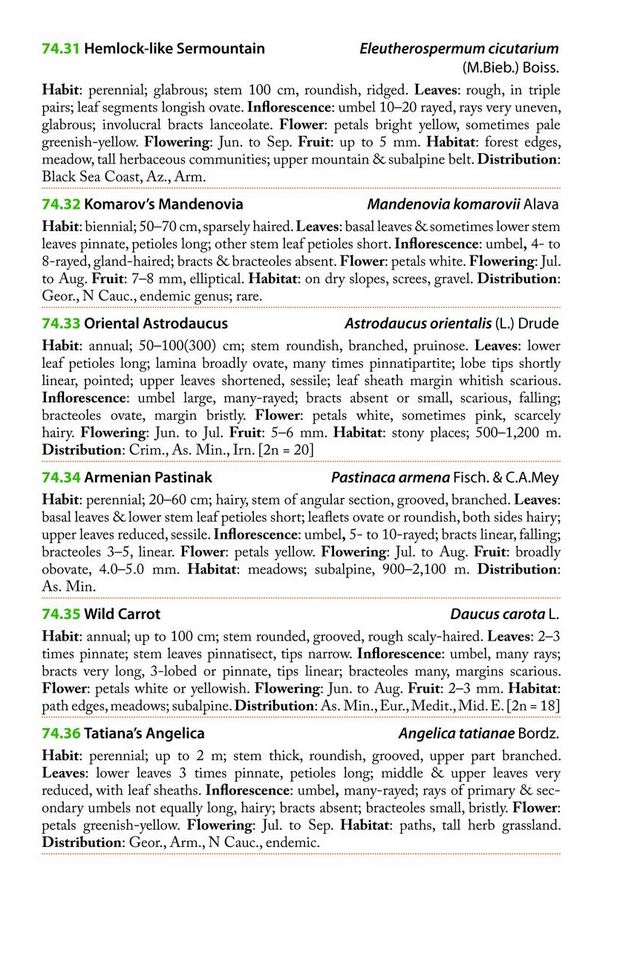 MOUNTAIN FLOWERS AND TREES OF CAUCASIA 6