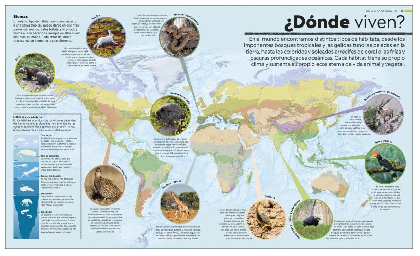 ATLAS DEL MUNDO ANIMAL. LA VIDA SALVAJE EN MAPAS 3