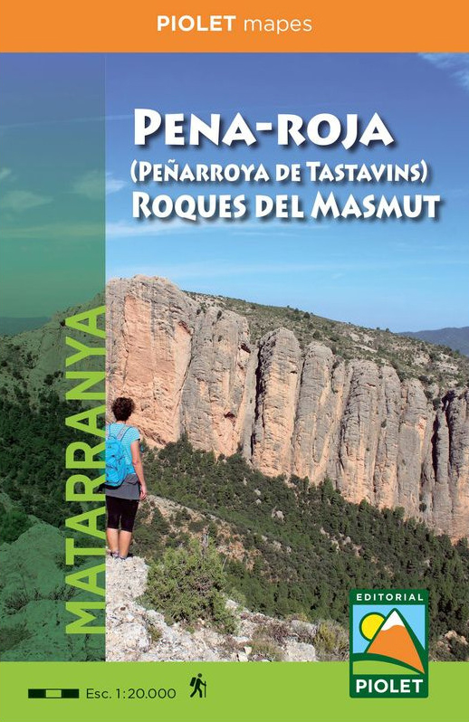 MAPA PIOLET 1:20.000. PENA-ROJA (PEÑARROYA DE TASTAVINS), ROQUES DEL MASMUT 1