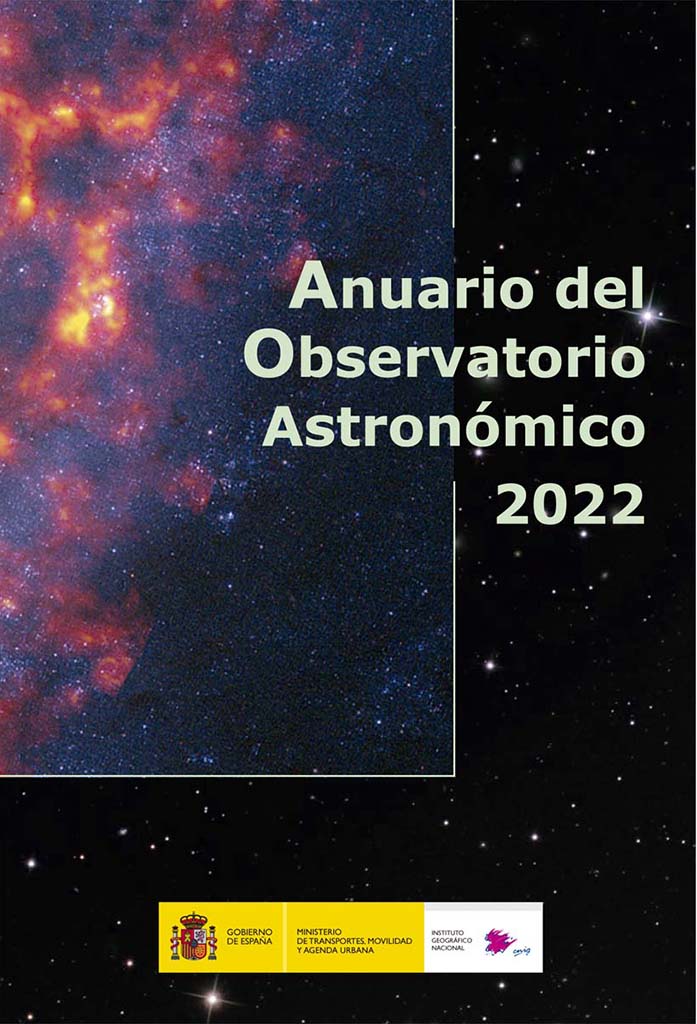 ANUARIO DEL OBSERVATORIO ASTRONÓMICO 2022 1