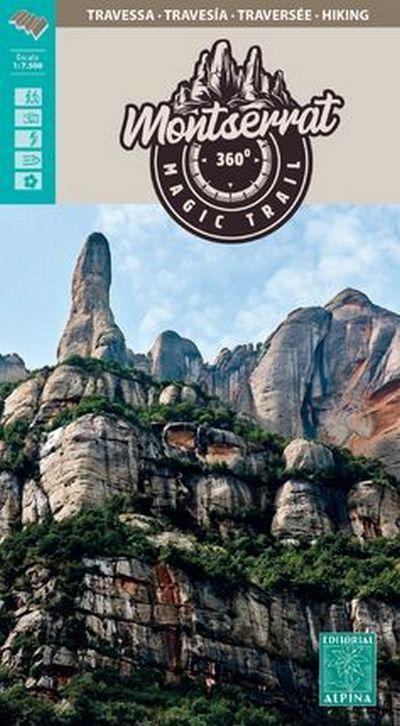 MAPA ALPINA 1:7.500 MONTSERRAT 360º MAGIC TRAIL 1