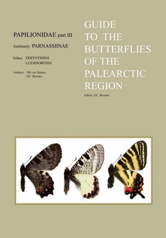 GUIDE TO THE BUTTERFLIES OF THE PALEARTIC REGION. PAPILIONIDAE PART 3 1