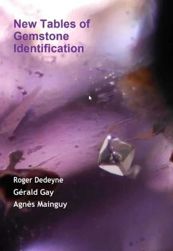 NEW TABLES OF GEMSTONE IDENTIFICATION 1