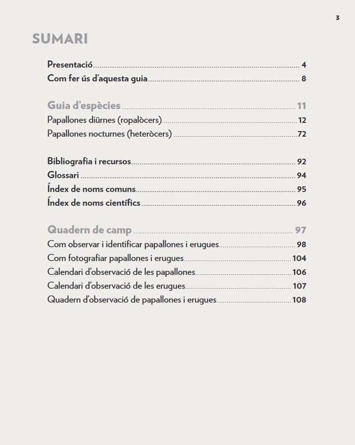 PAPALLONES. UNA GUIA + UN QUADERN DE CAMP 2