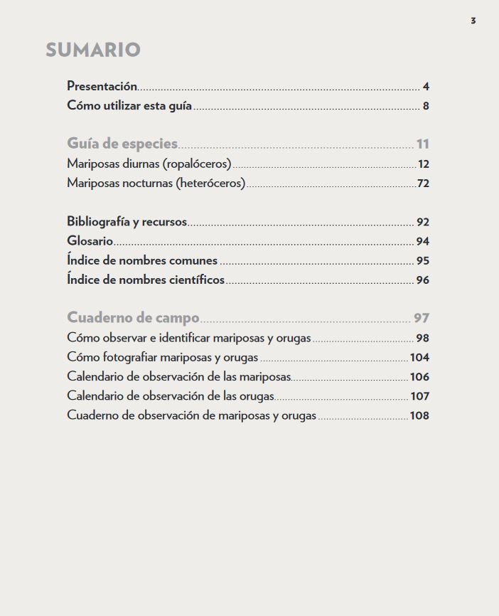 MARIPOSAS. UNA GUIA + UN CUADERNO DE CAMPO 2
