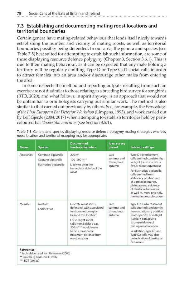 SOCIAL CALLS OF THE BATS OF BRITAIN AND IRELAND 4