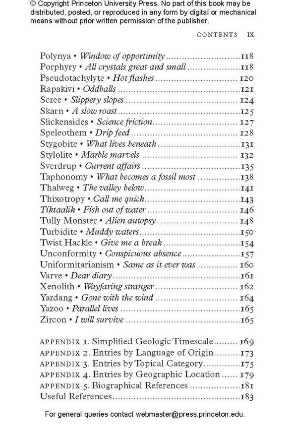 GEOPEDIA. A BRIEF COMPENDIUM OF GEOLOGIC CURIOSITIES 4