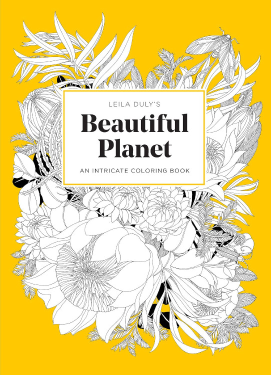 BEAUTIFUL PLANET. AN INTRICATE COLORING BOOK 1