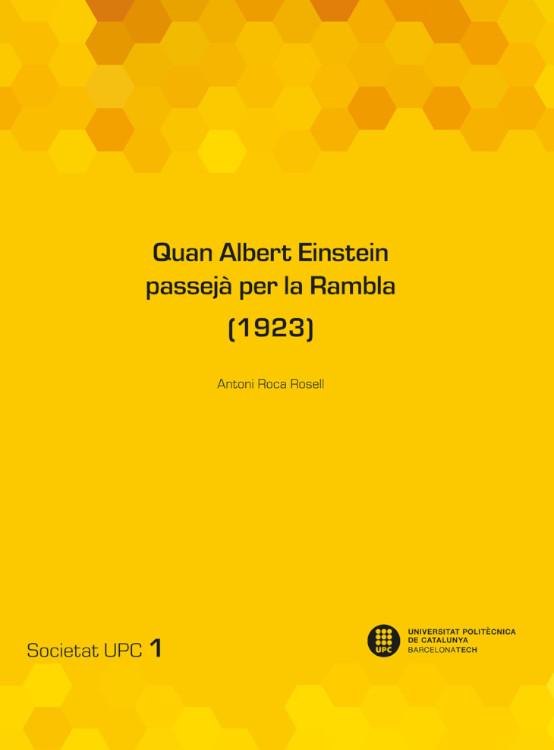 QUAN ALBERT EINSTEIN PASSEJÀ PER LA RAMBLA (1923) 1
