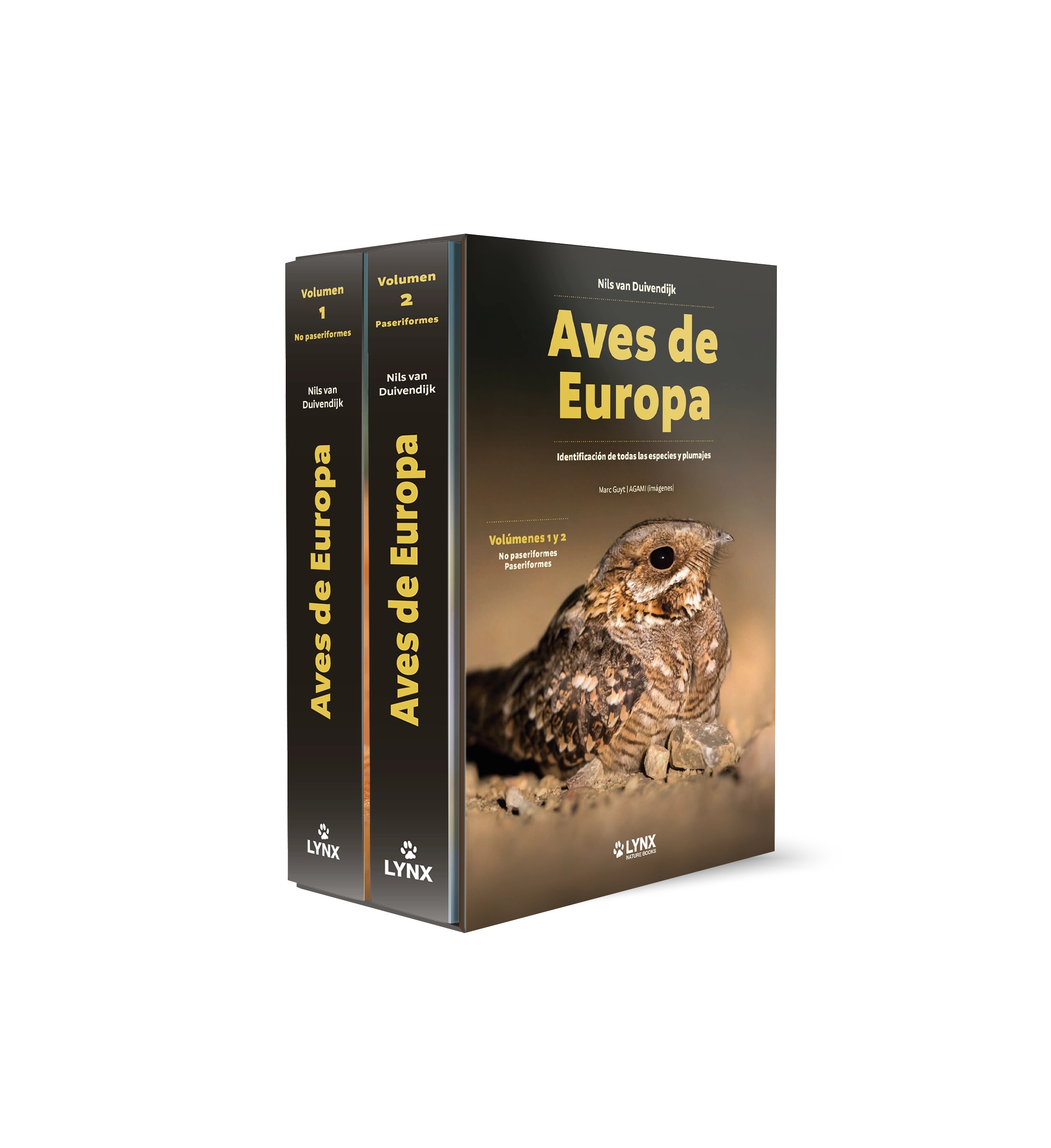 AVES DE EUROPA. IDENTIFICACIÓN DE TODAS LAS ESPECIES Y PLUMAJES (VOLUMEN 1 Y 2) 1