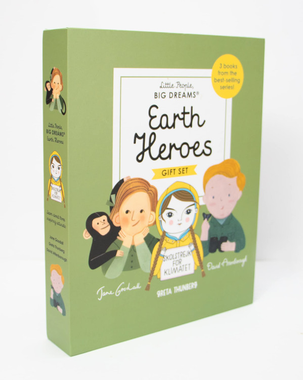 LITTLE PEOPLE, BIG DREAMS. EARTH HEROES: JANE GOODALL, GRETA THUNBERG AND DAVID ATTENBOROUGH 1