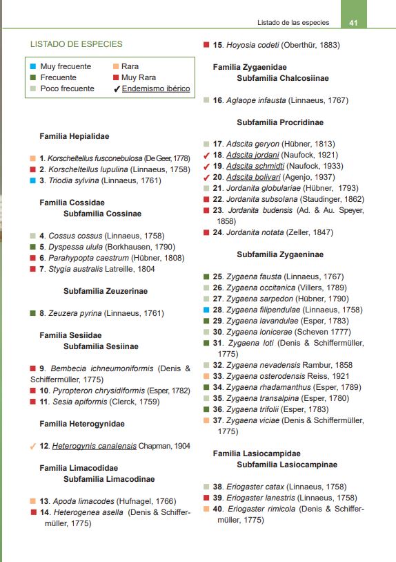 ARABAKO GAU TXIMELETEN ATLASA / ATLAS DE LAS MARIPOSAS NOCTURNAS DE ALAVA 6