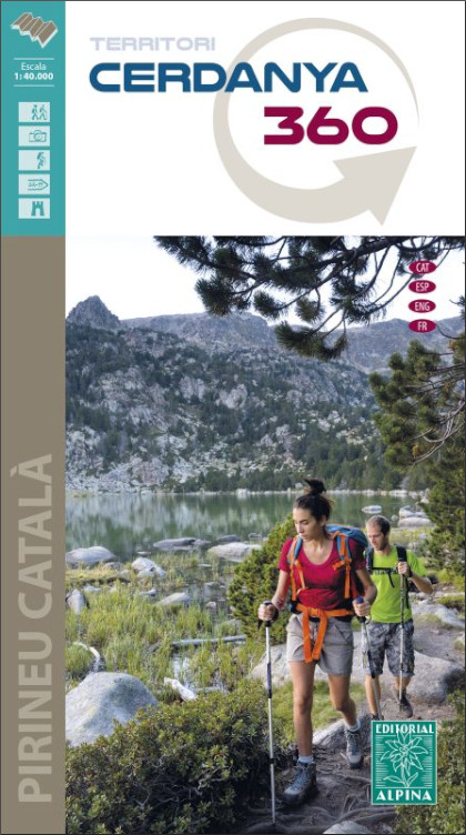 MAPA ALPINA 1:40.000. TERRITORI CERDANYA 360 1