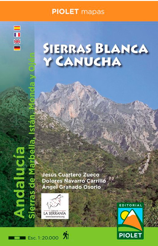 SIERRAS BLANCA Y CANUCHA 1:20.000 1