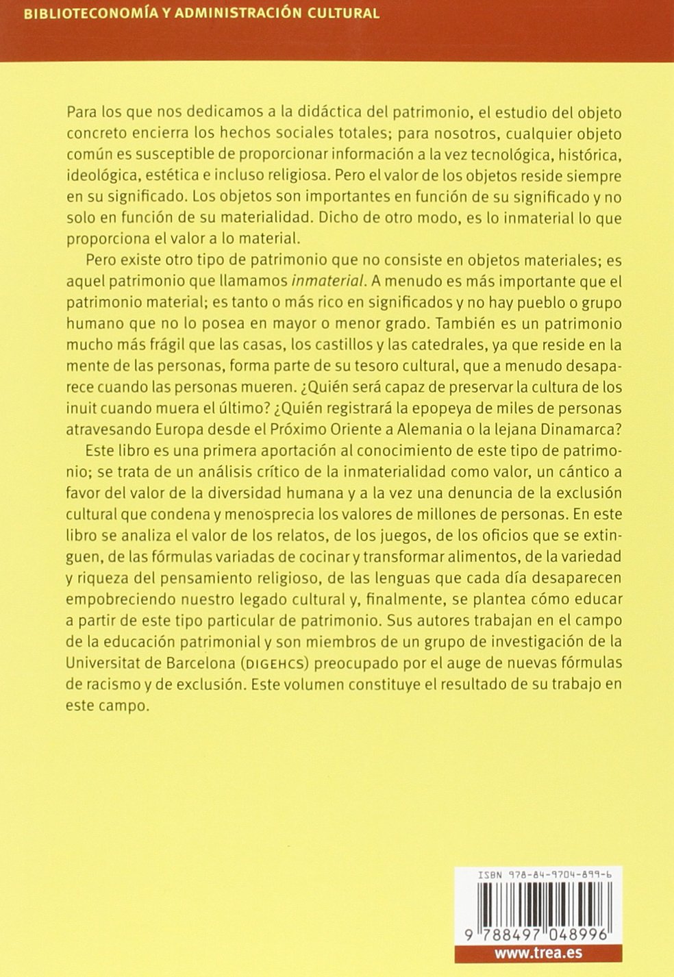 EL PATRIMONIO CULTURAL INMATERIAL Y SU DIDÁCTICA 2