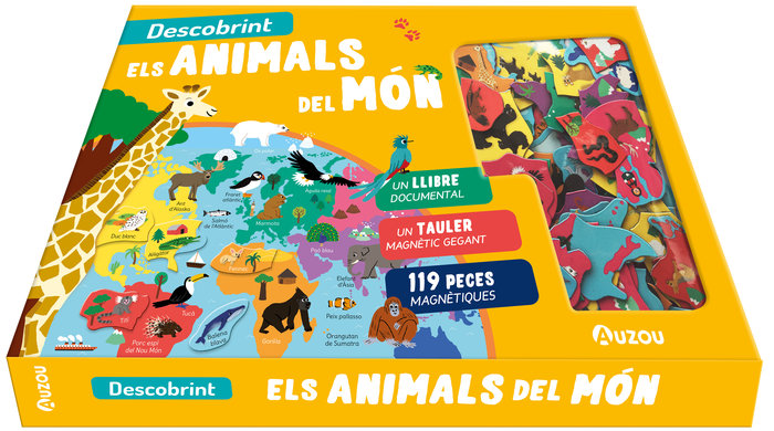 DESCOBRINT ELS ANIMALS DEL MON. TAULER MAGNÈTIC 1