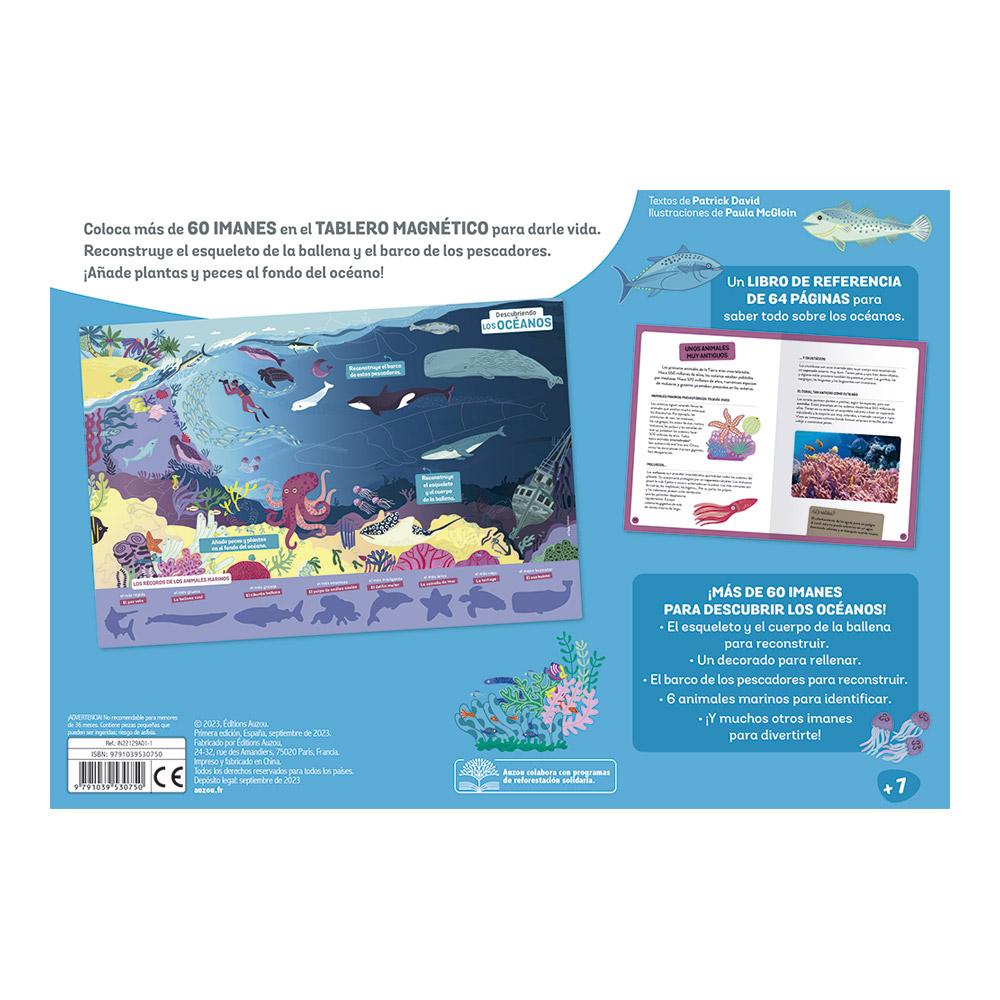 DESCUBRIENDO LOS OCEANOS. TABLERO MAGNÉTICO 3