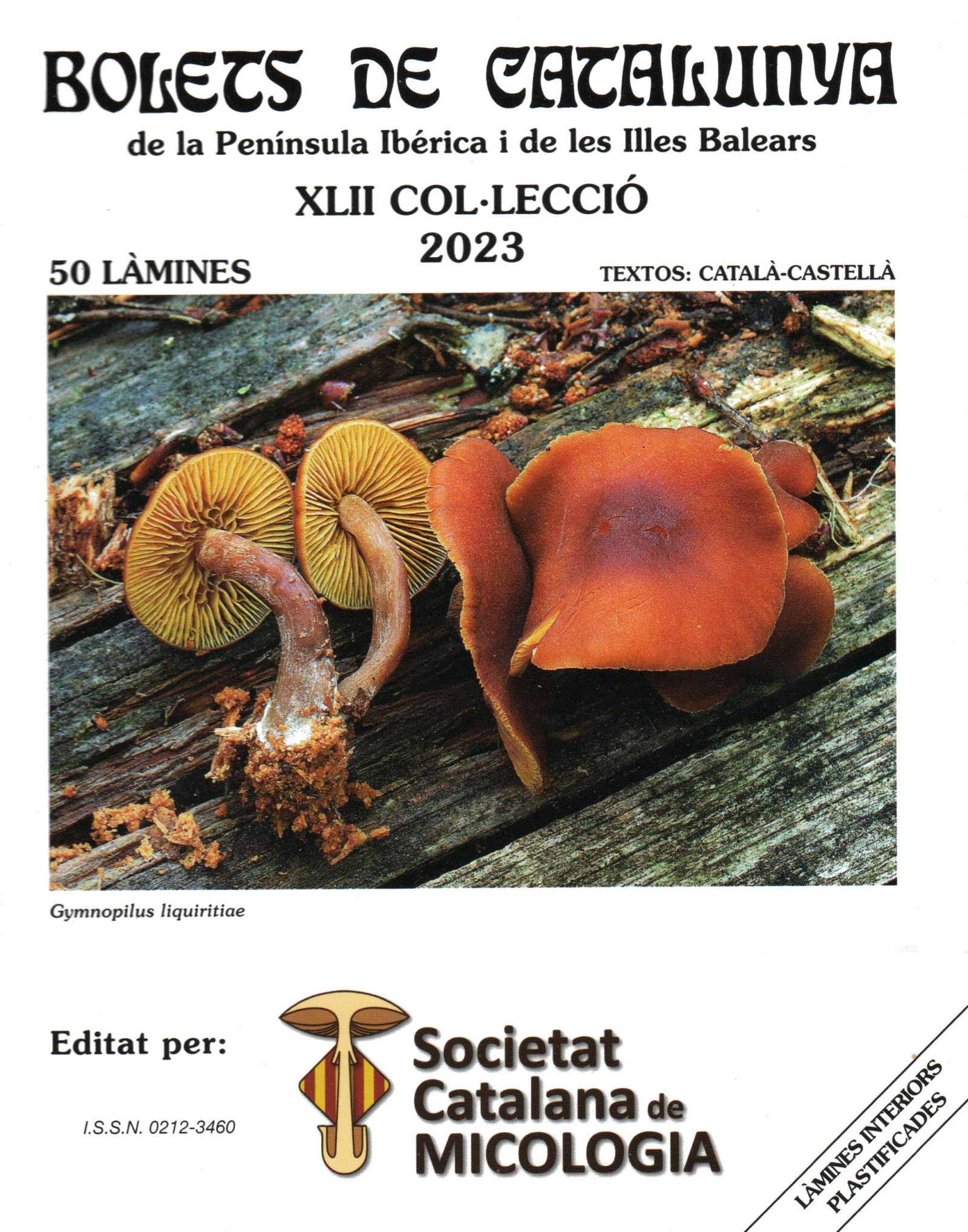 COL·LECCIÓ DE BOLETS DE CATALUNYA. VOLUM XLII 1