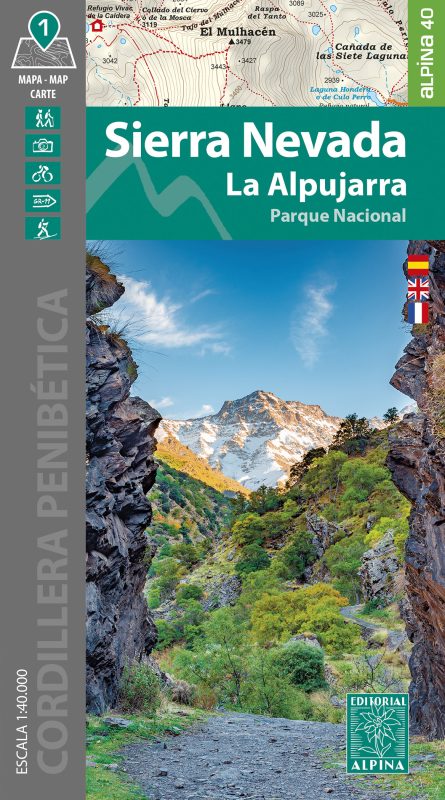 MAPA ALPINA 1:40.000. SIERRA NEVADA LA ALPUJARRA 1