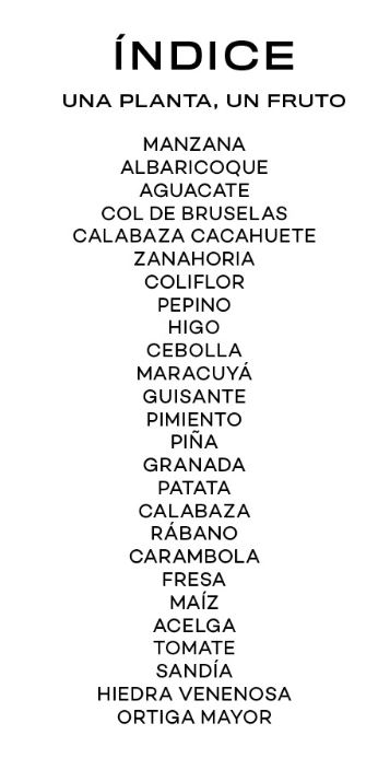 UNA PLANTA UN FRUTO 3