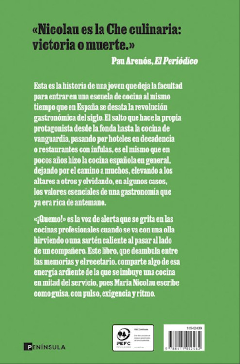 ¡QUEMO! MEMORIAS DE UNA COCINERA 2