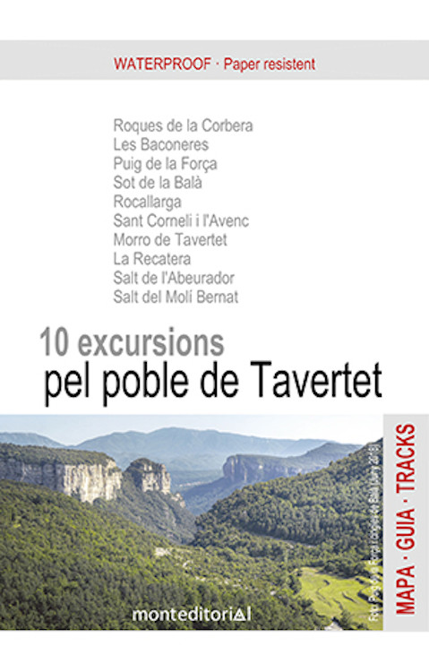 MAPA MONT EDITORIAL1:15.000 I 1.20.000 10 EXCURSIONS PEL POBLE DE TAVERTET 1