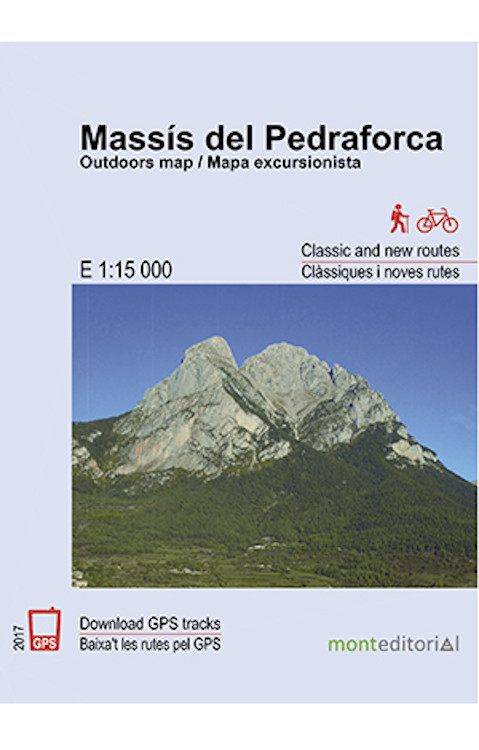 MAPA MONT EDITORIAL 1:15.000 EL MASSÍS DEL PEDRAFORCA 1