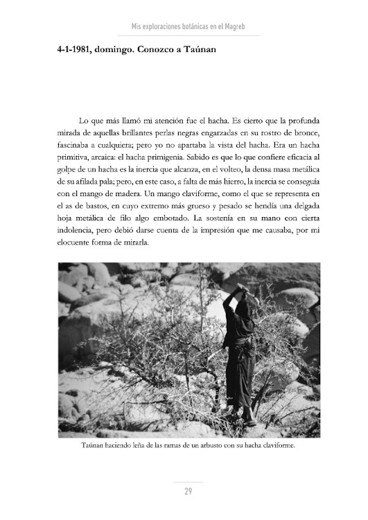 MIS EXPLORACIONES BOTÁNICAS EN EL MAGREB. RETAZOS DE UN DIARIO 2