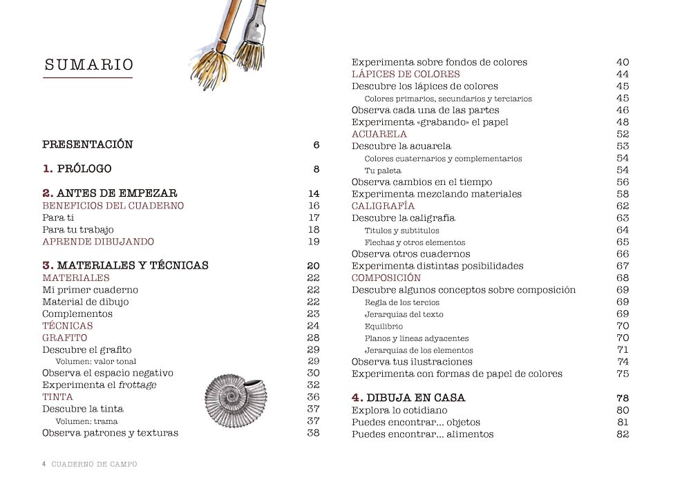 CUADERNO DE CAMPO. APRENDE DIBUJANDO 2