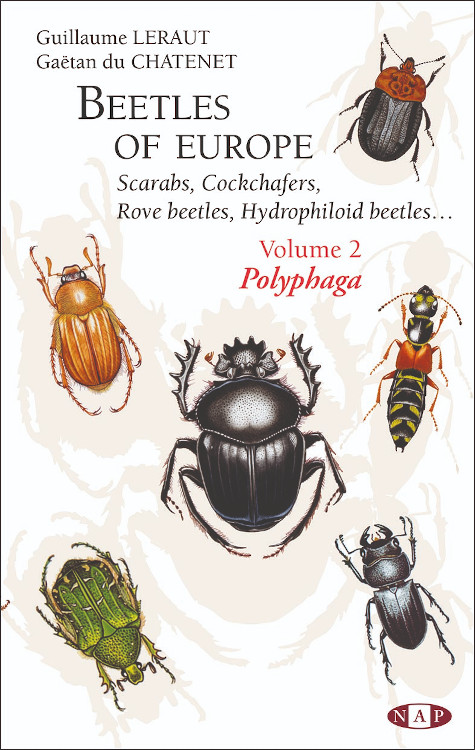 BEETLES OF EUROPE.  SCARABS, COCKCHAFERS, ROVE BEETLES, HYDROPHILOID BEETLES VOLUME 2. POLYPHAGA