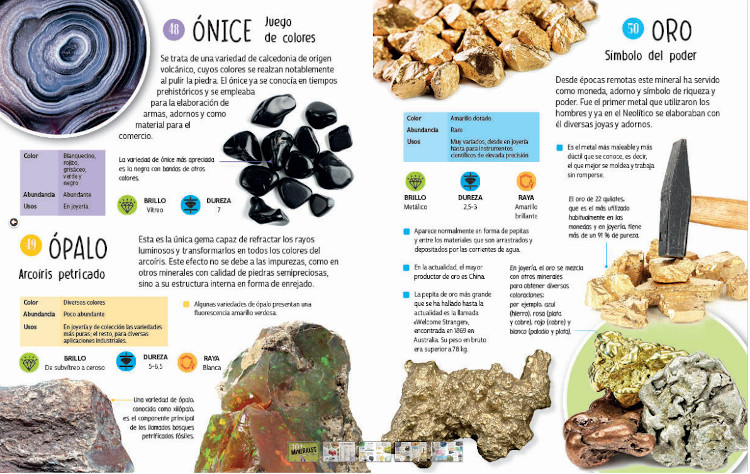 101 MINERALES, ROCAS Y FÓSILES 3