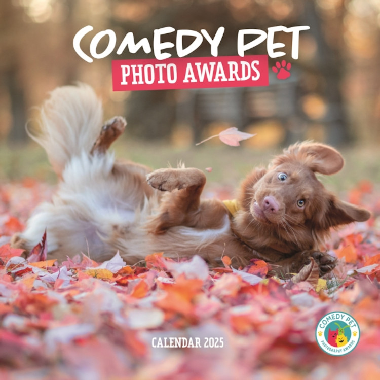 CALENDARIO COMEDY PET PHOTOGRAPHY AWARDS SQUARE WALL CALENDAR 2025