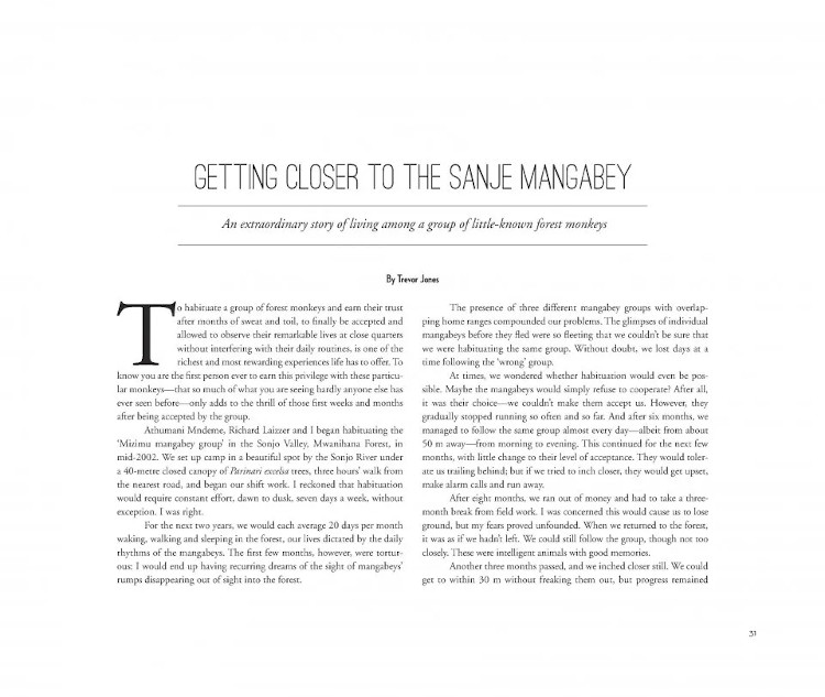 UDZUNGWA. TALES OF DISCOVERY IN AN EAST AFRICAN RAINFOREST 4