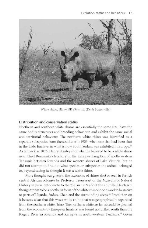 AFRICA'S THREATENED RHINOS. A HISTORY OF EXPLOITATION AND CONSERVATION 2