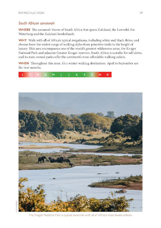 WALKING SAFARIS OF AFRICA. GUIDED WALKS FROM THE CAPE TO KENYA 2