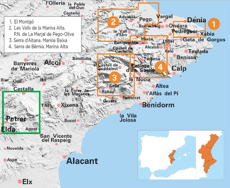 MAPA PIOLET 1:20.000 MASSÍS DEL MAIGMO 2