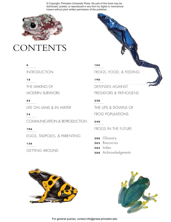 THE LIVES OF FROGS. A NATURAL HISTORY 2