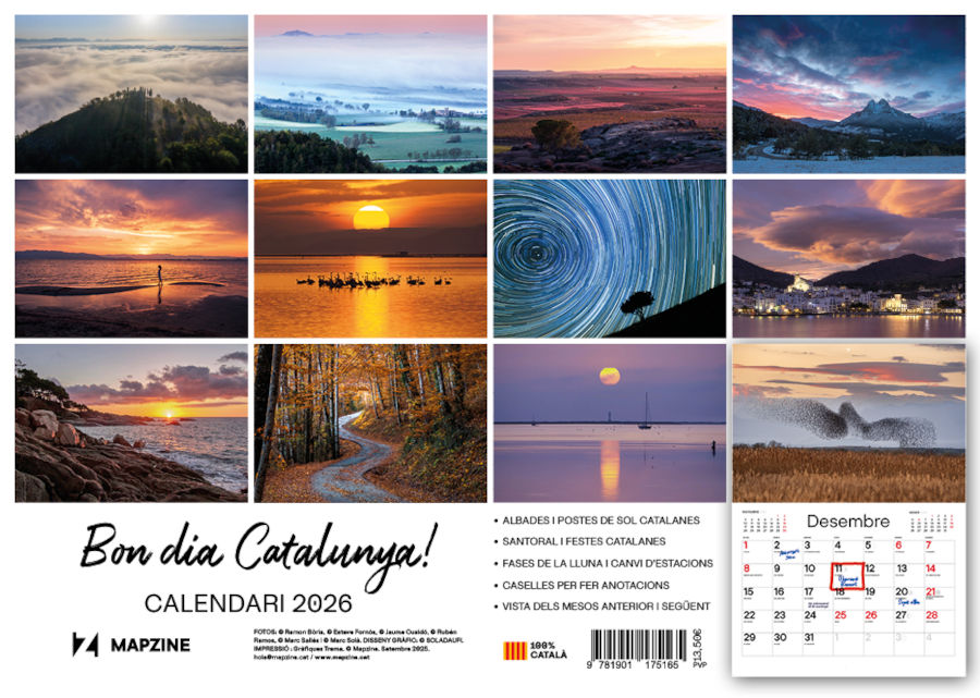 CALENDARI MAPZINE 2026 BON DIA CATALUNYA! 2