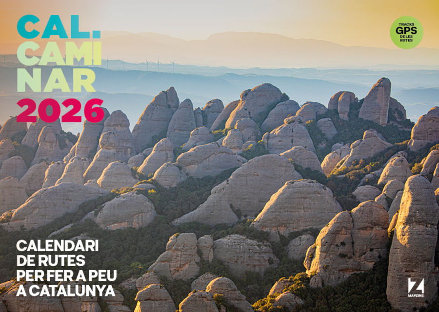 CALENDARI MAPZINE 2026 CAL CAMINAR. CALENDARI DE RUTES PER FER A PEU A CATALUNYA 1
