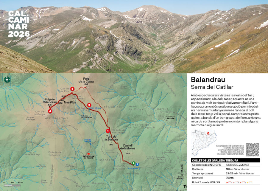CALENDARI MAPZINE 2026 CAL CAMINAR. CALENDARI DE RUTES PER FER A PEU A CATALUNYA 3