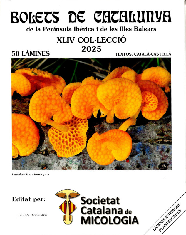 COL·LECCIÓ DE BOLETS DE CATALUNYA. VOLUM XLIV 1