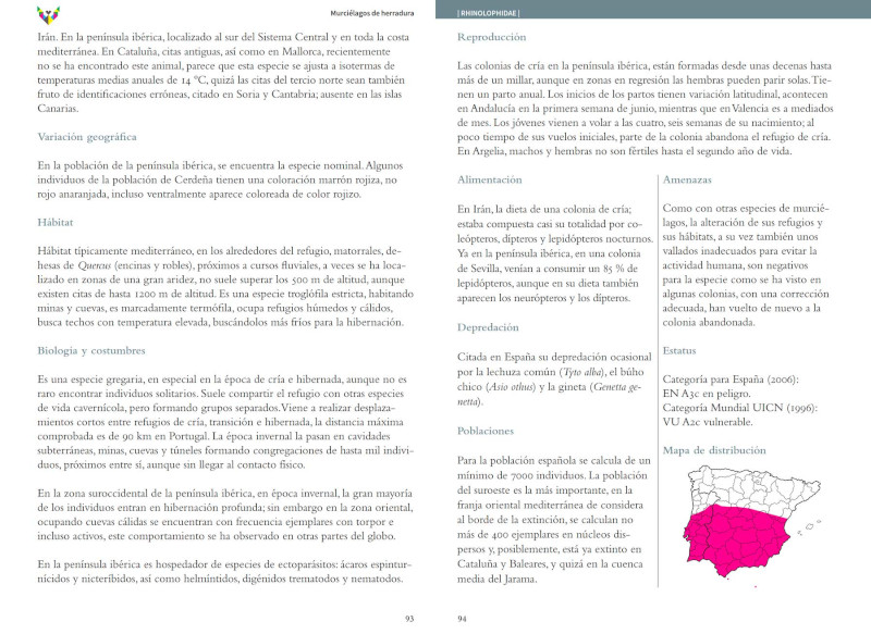 GUÍA DE MURCIÉLAGOS. PENÍNSULA IBÉRICA Y BALEARES 4