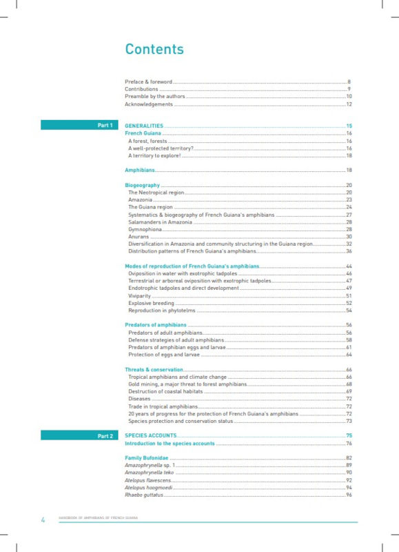 HANDBOOK OF AMPHIBIANS OF FRENCH GUIANA 2